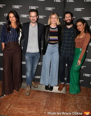 Katie Holmes, Eddie Kaye Thomas, Lucy Freyer, Dave Klasko and Sarah Cooper @ BroadwayWorld Katie Holmes, Eddie Kaye Thomas, Lucy Freyer, Dave Klasko and Sarah Cooper Photo