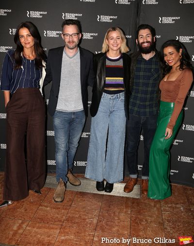 Katie Holmes, Eddie Kaye Thomas, Lucy Freyer, Dave Klasko and Sarah Cooper Photo