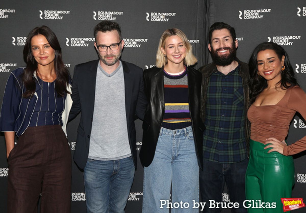 Katie Holmes, Eddie Kaye Thomas, Lucy Freyer, Dave Klasko and Sarah Cooper at 