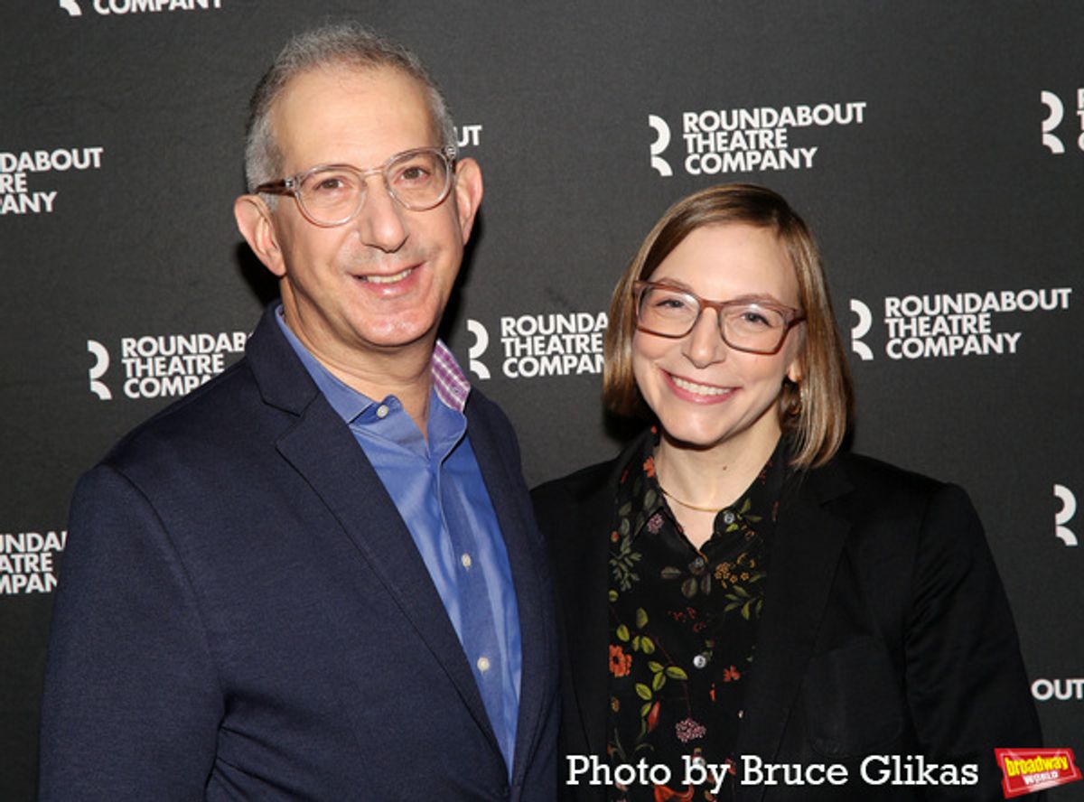Director Barry Edelstein and Playwright Anna Ziegler at 