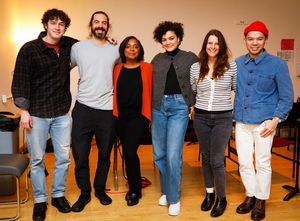 Will Harrison, Rhys Coiro, Michelle Wilson,Camila Canó-Flaviá, Mia Barron and Jon Norman Schneider @ BroadwayWorld Will Harrison, Rhys Coiro, Michelle Wilson,Camila Canó-Flaviá, Mia Barron and Jon N Photo
