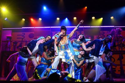 Max Cervantes and the cast of JOSEPH AND THE AMAZING TECHNICOLOR DREAMCOAT Photo
