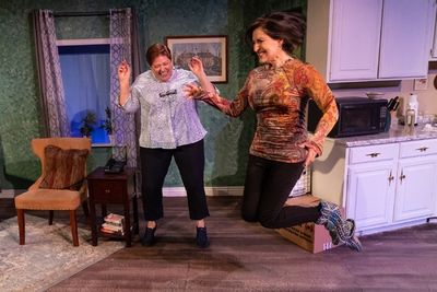 Mari Geasair and Christine Carter Kahane Photo