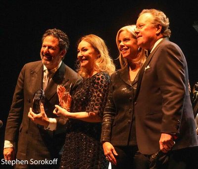 John Pizzarelli, Jessica Molaskey, Missy Robinson, CEO Legends Radio, Bob Merrill, Ra Photo