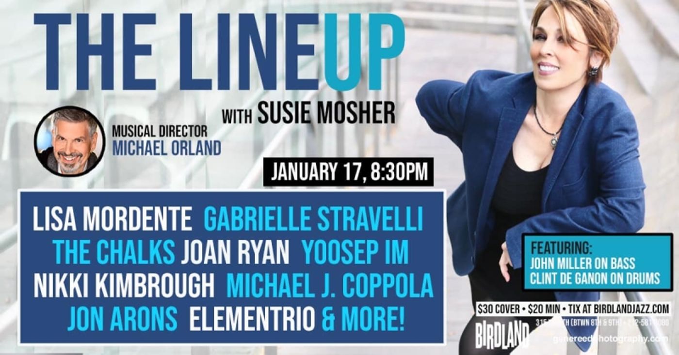 Photos: THE LINEUP WITH SUSIE MOSHER Returns To Birdland Theater  Image