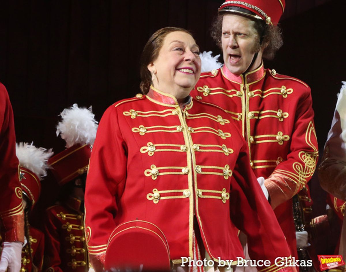 Jayne Houdyshell and Shuler Hensley at 