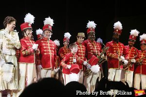 Sutton Foster, Marie Mullen, Mark Linn-Baker, Benjamin Pajak, Gino Consecuello, Phillip Boykin, Nicholas Ward, Daniel Torres and Eddie Korbich @ BroadwayWorld Sutton Foster, Marie Mullen, Mark Linn-Baker, Benjamin Pajak, Gino Consecuello, Phill Photo