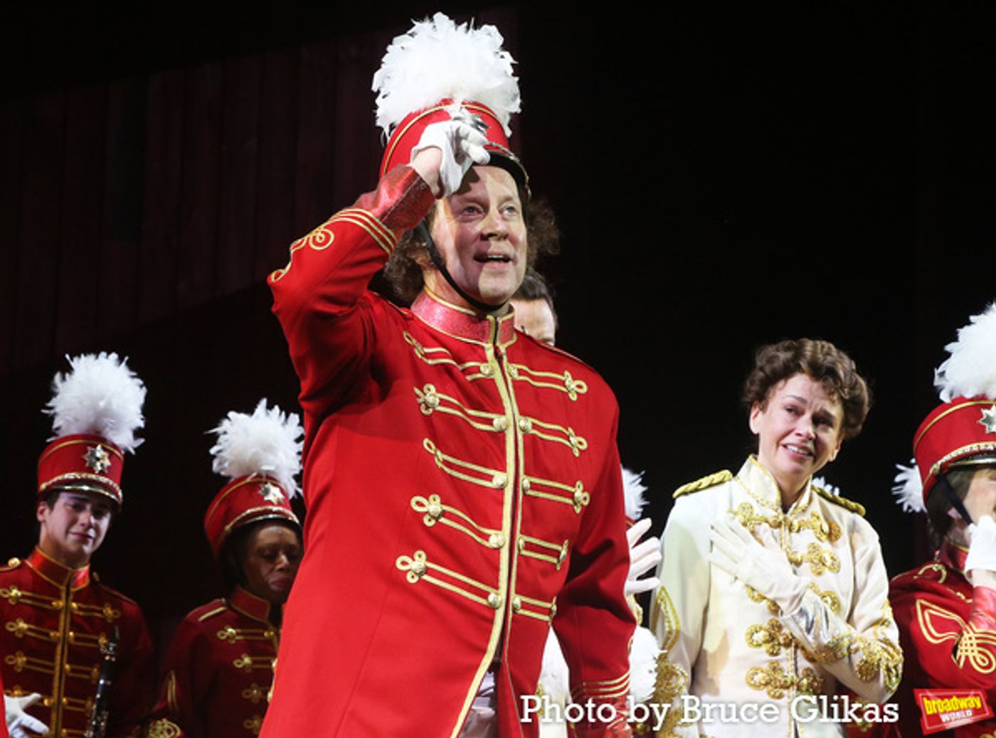 Photos: Inside THE MUSIC MAN's Final Curtain Call with Hugh Jackman, Sutton Foster & Company  Image