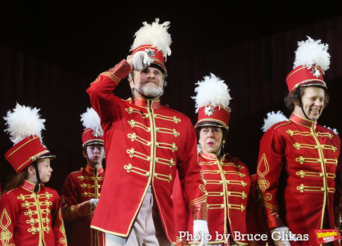 Remy Auberjonois, Jayne Houdyshell and Shuler Hensley at 