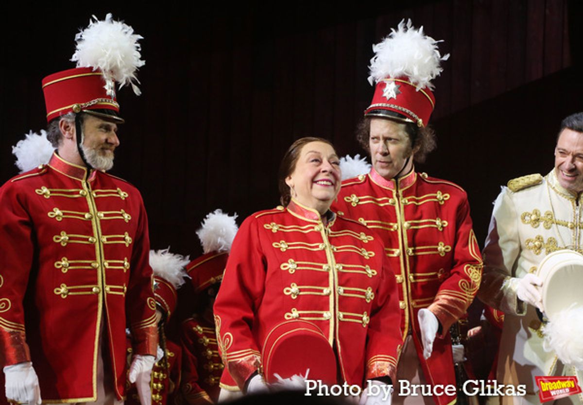 Remy Auberjonois, Jayne Houdyshell and Shuler Hensley at 