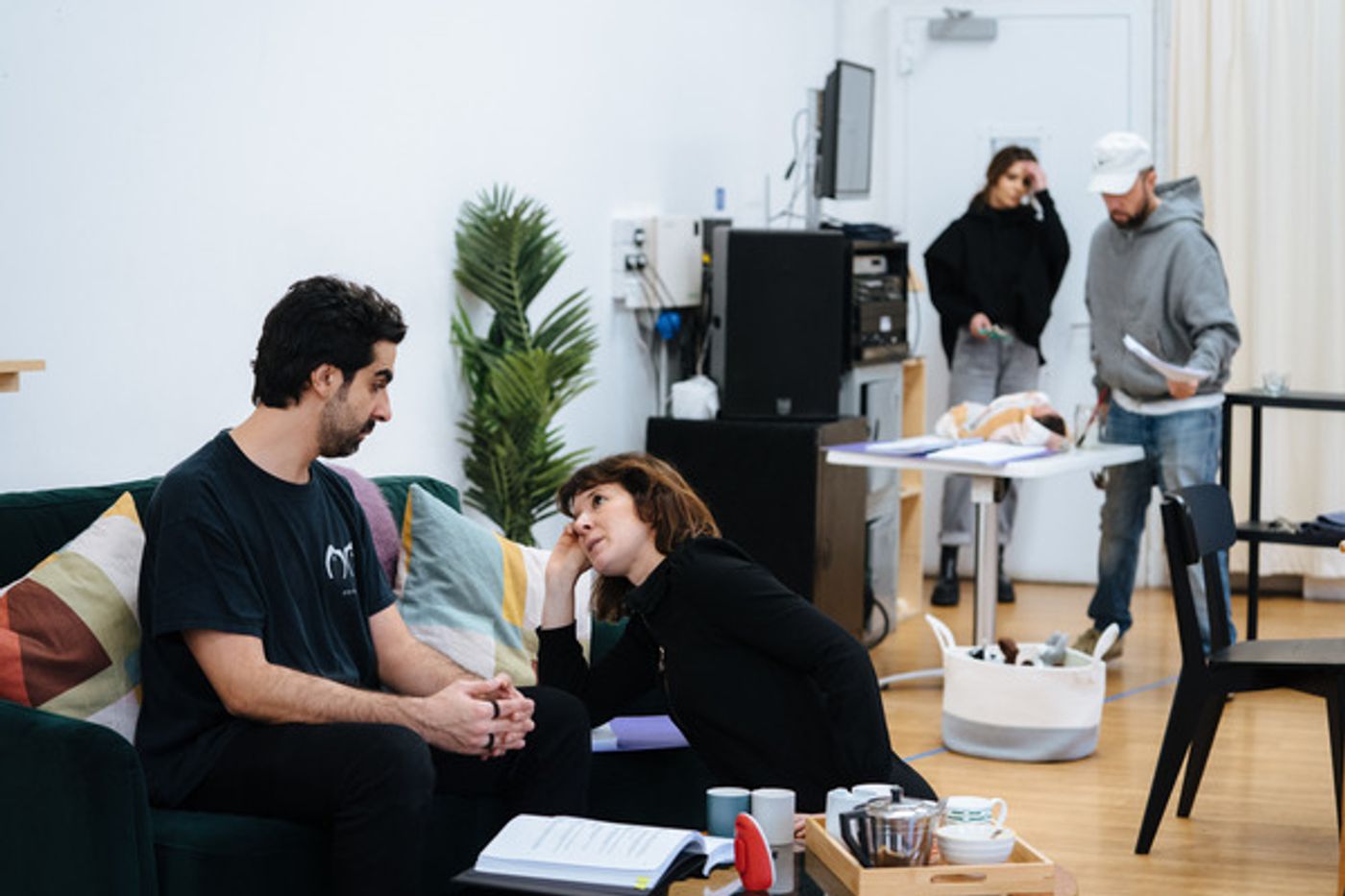 Photos: Inside Rehearsal With the New Cast of 2:22 A GHOST STORY  Image