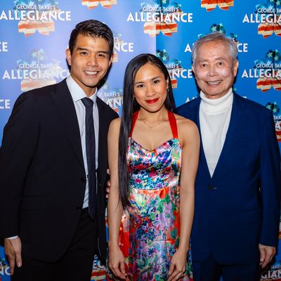 Telly Leung Aynrand Ferrer George Takei Photo