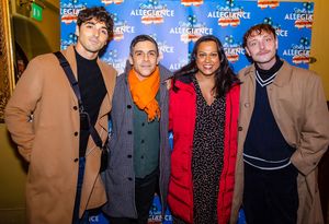 Taylor Zakhar Perez, Matthew Lopez, Aneesh Sheth, Thomas Flynn @ BroadwayWorld Taylor Zakhar Perez, Matthew Lopez, Aneesh Sheth, Thomas Flynn Photo