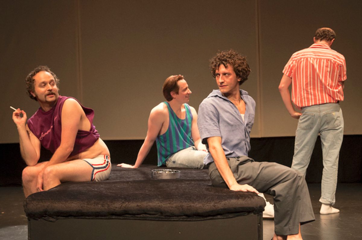 Ellis Charles Hoffmeister, Charles Manning, Mateo d'Amato and Drew Valins at 