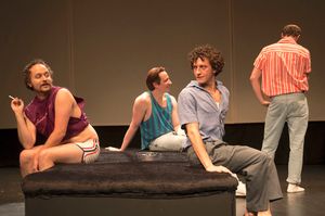 Ellis Charles Hoffmeister, Charles Manning, Mateo d'Amato and Drew Valins @ BroadwayWorld Ellis Charles Hoffmeister, Charles Manning, Mateo d'Amato and Drew Valins Photo