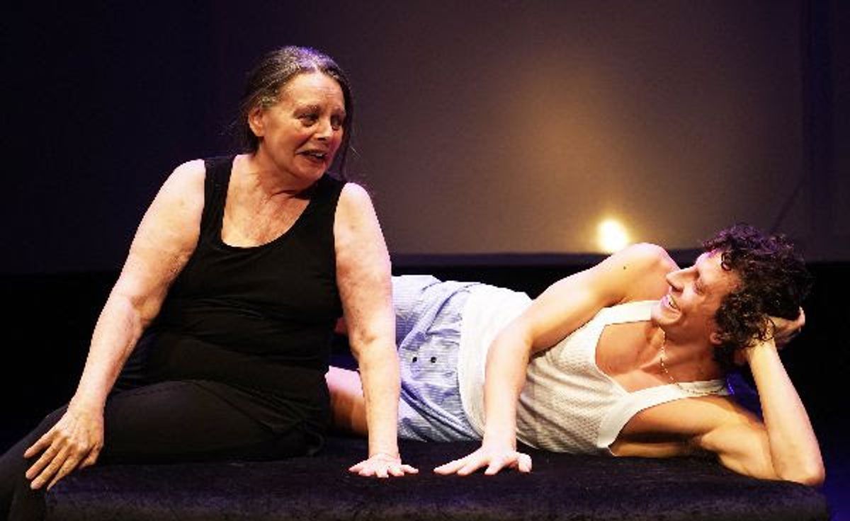 Sharon Ullrick and Mateo d'Amato at 