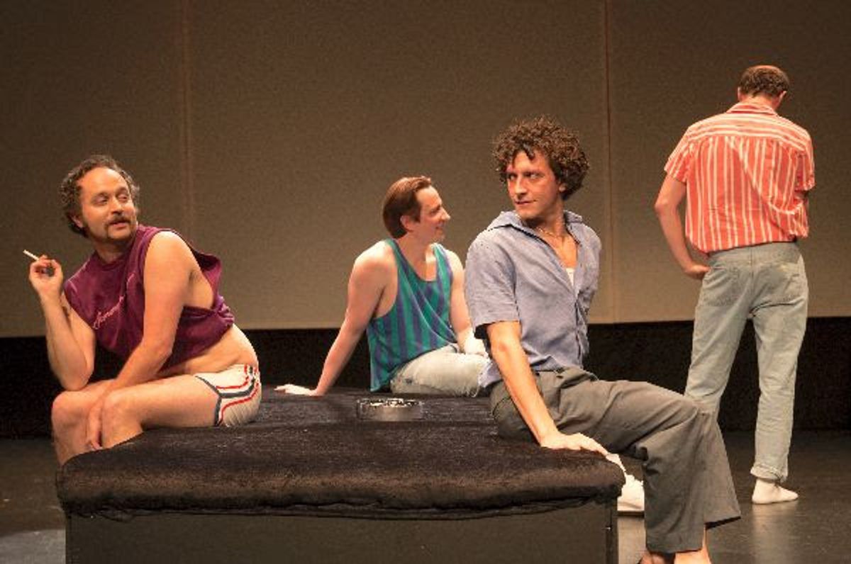 Ellis Charles Hoffmeister, Charles Manning, Mateo d'Amato and Drew Valins at 