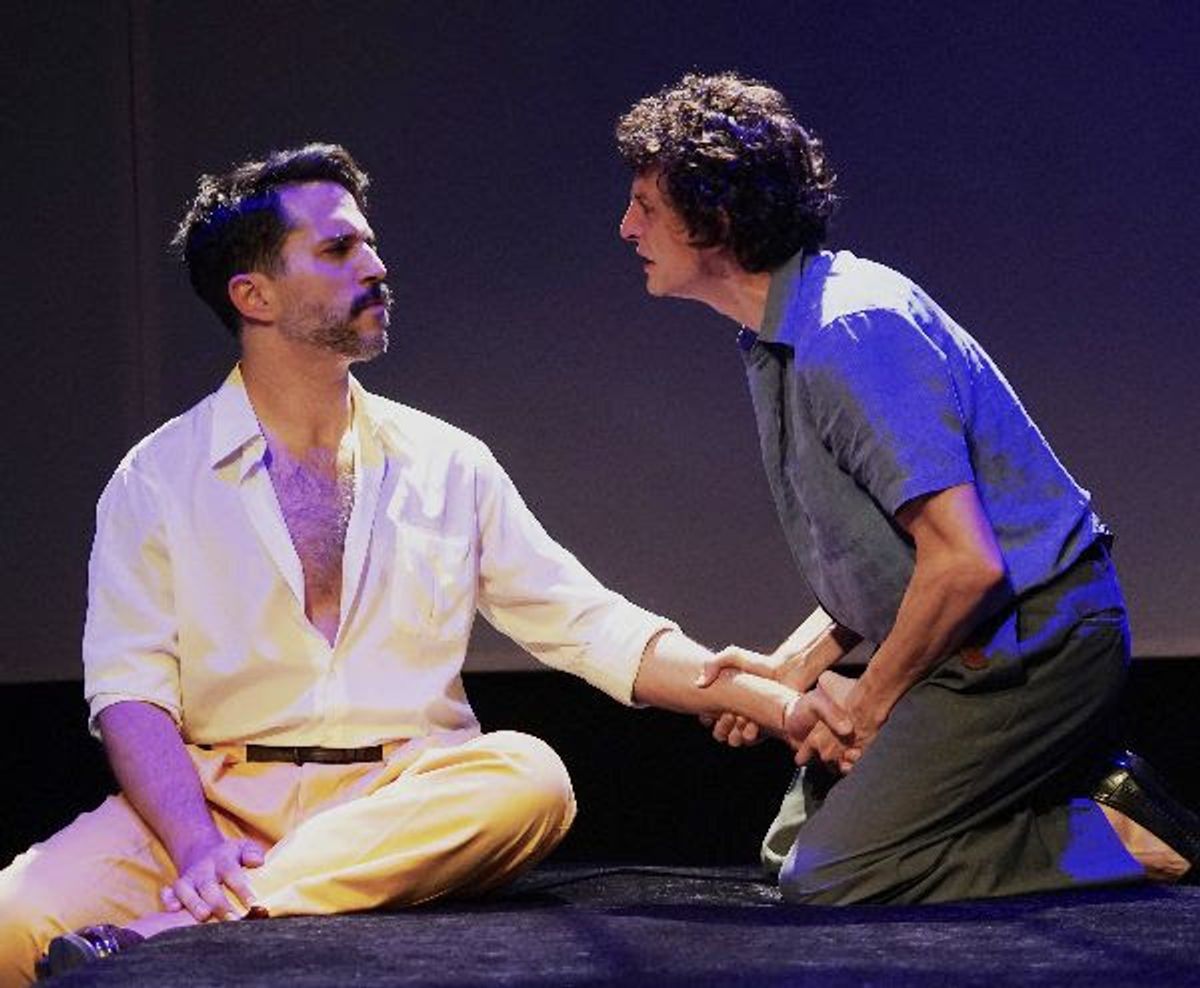 Michael Domitrovich and Mateo d'Amato at 