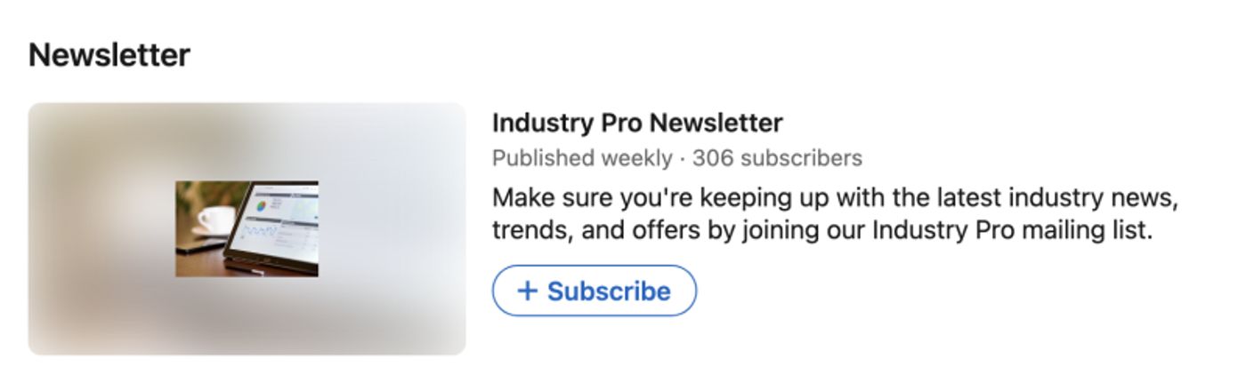 Subscribe to BroadwayWorld's Industry Pro Newsletter on LinkedIn  Image