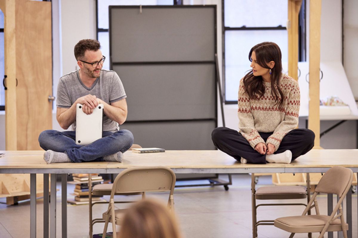 Eddie Kaye Thomas, Katie Holmes at 