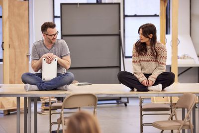 Eddie Kaye Thomas, Katie Holmes Photo