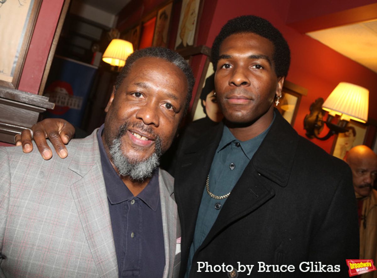 Wendell Pierce and Khris Davis  at 