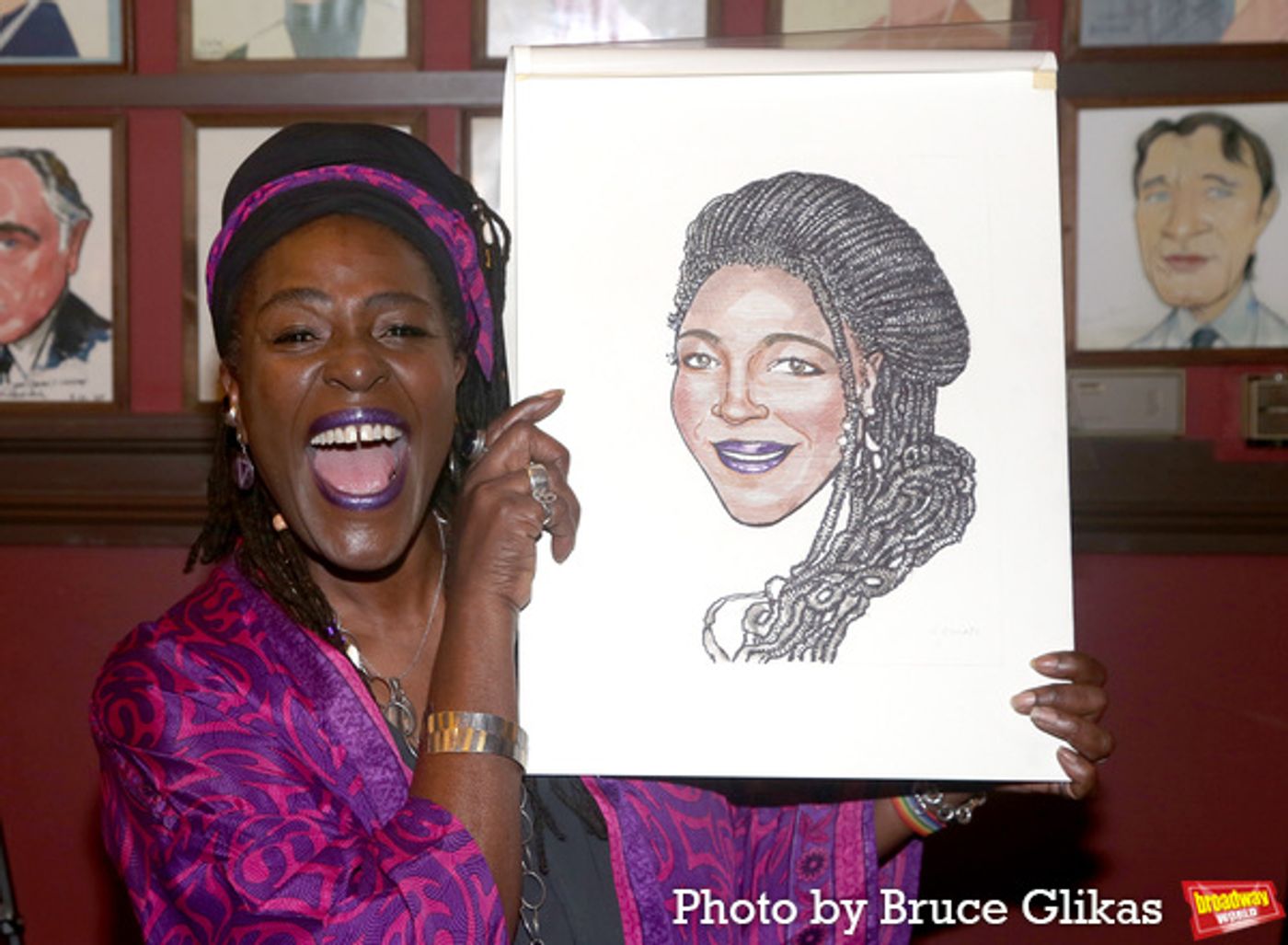 Photos: Sharon D. Clarke and Wendell Pierce Get Honored With Portraits at Sardi's  Image
