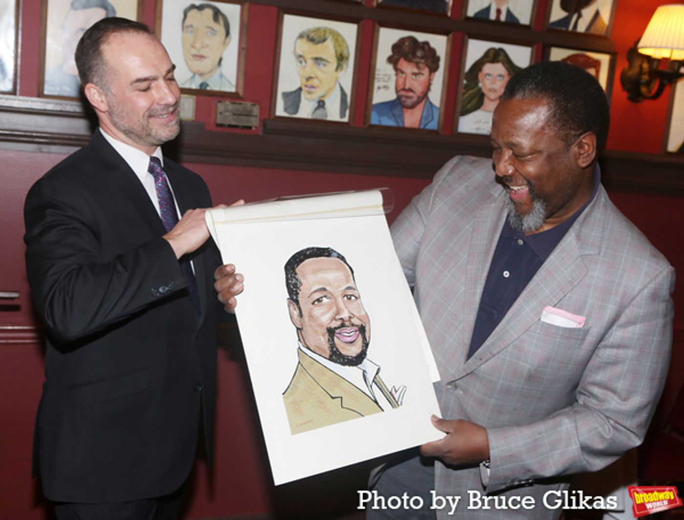 Photos: Sharon D. Clarke and Wendell Pierce Get Honored With Portraits at Sardi's  Image