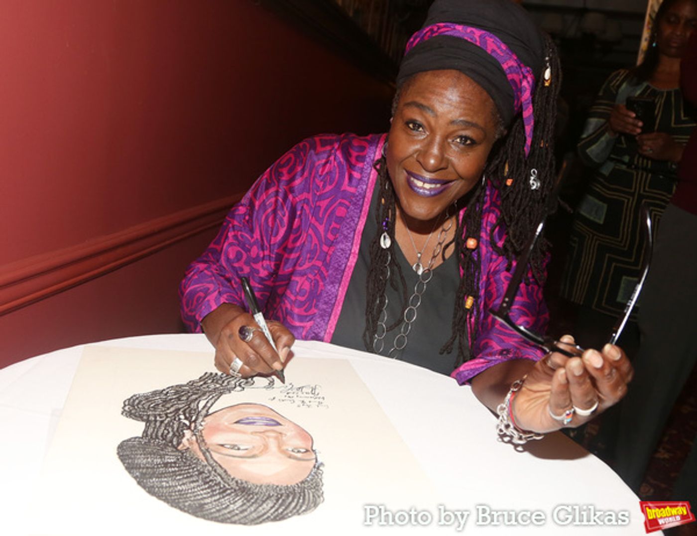 Photos: Sharon D. Clarke and Wendell Pierce Get Honored With Portraits at Sardi's  Image