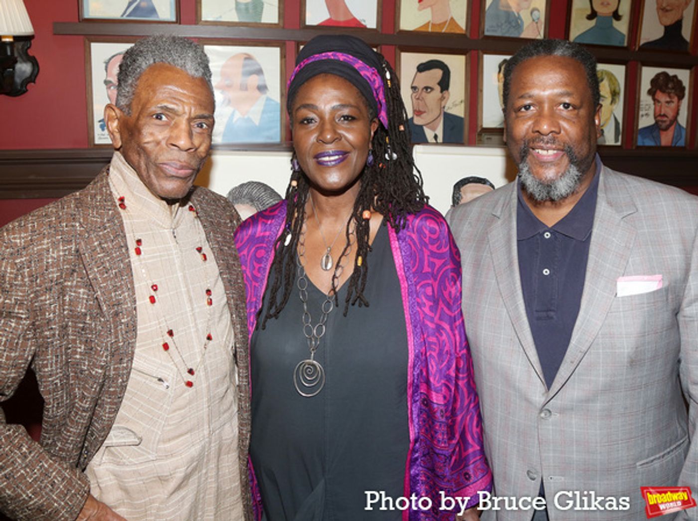Photos: Sharon D. Clarke and Wendell Pierce Get Honored With Portraits at Sardi's  Image