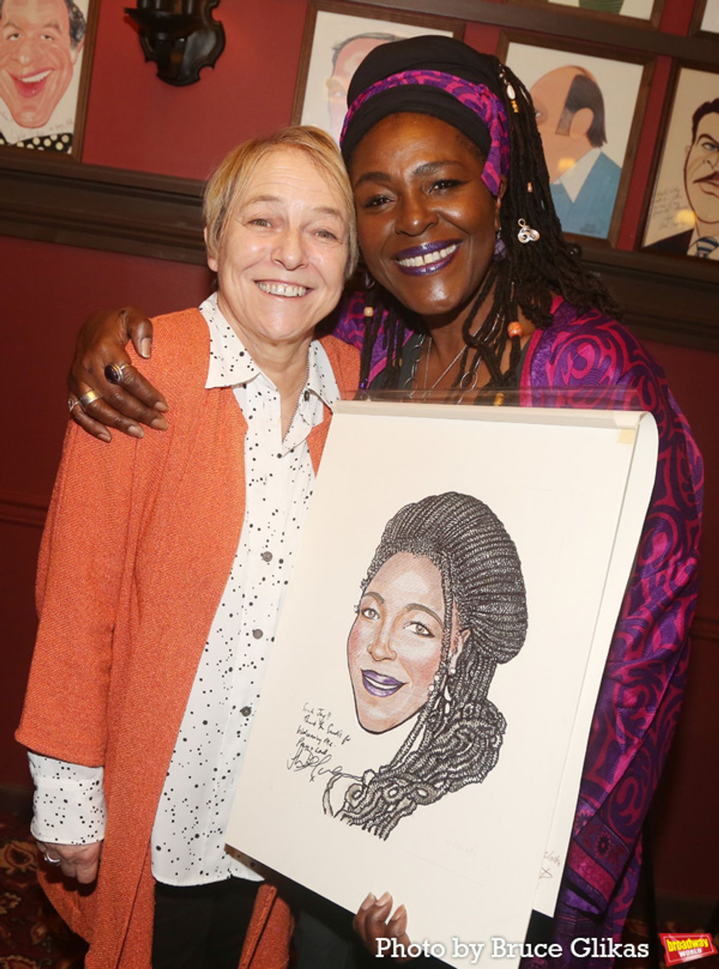 Photos: Sharon D. Clarke and Wendell Pierce Get Honored With Portraits at Sardi's  Image