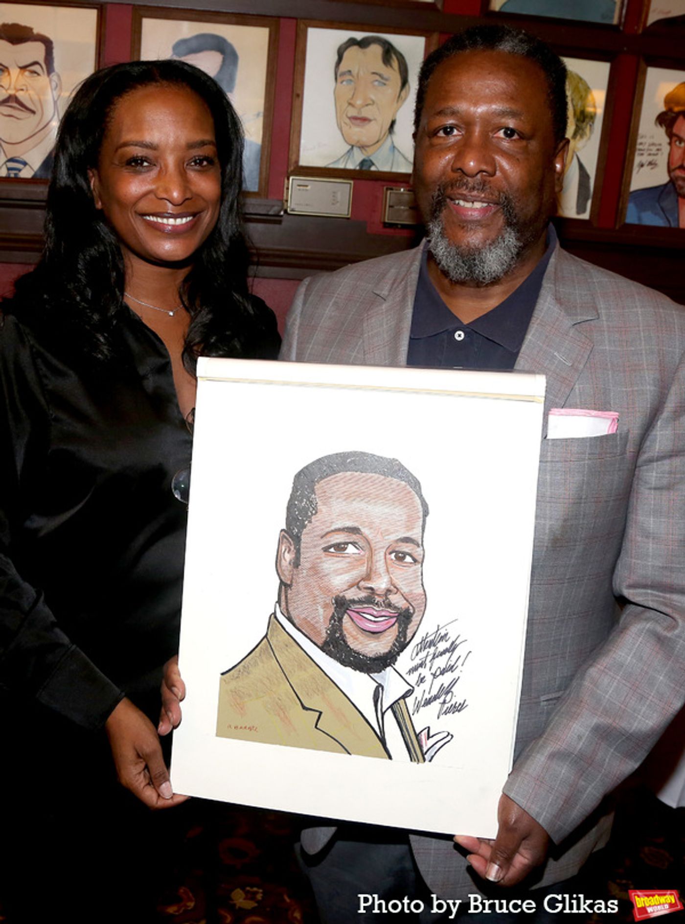 Photos: Sharon D. Clarke and Wendell Pierce Get Honored With Portraits at Sardi's  Image