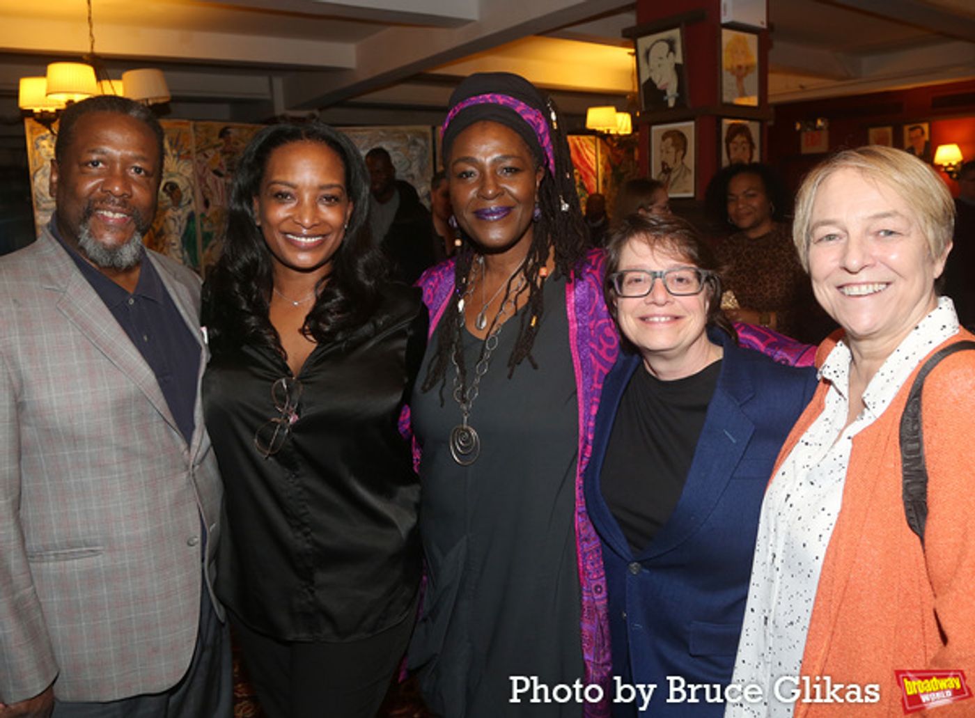 Photos: Sharon D. Clarke and Wendell Pierce Get Honored With Portraits at Sardi's  Image