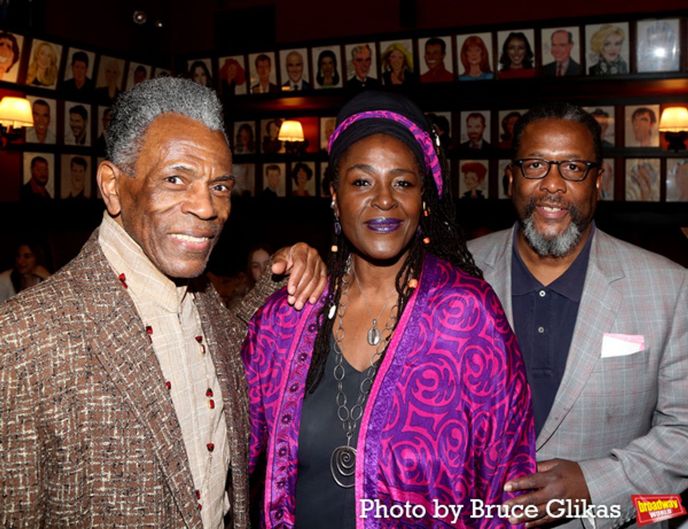 Photos: Sharon D. Clarke and Wendell Pierce Get Honored With Portraits at Sardi's  Image