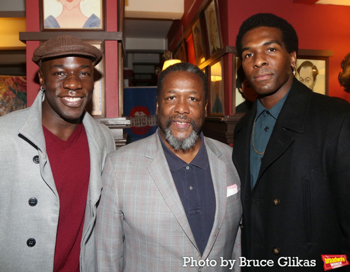 McKinley Belcher III, Wendell Pierce and Khris Davis at 