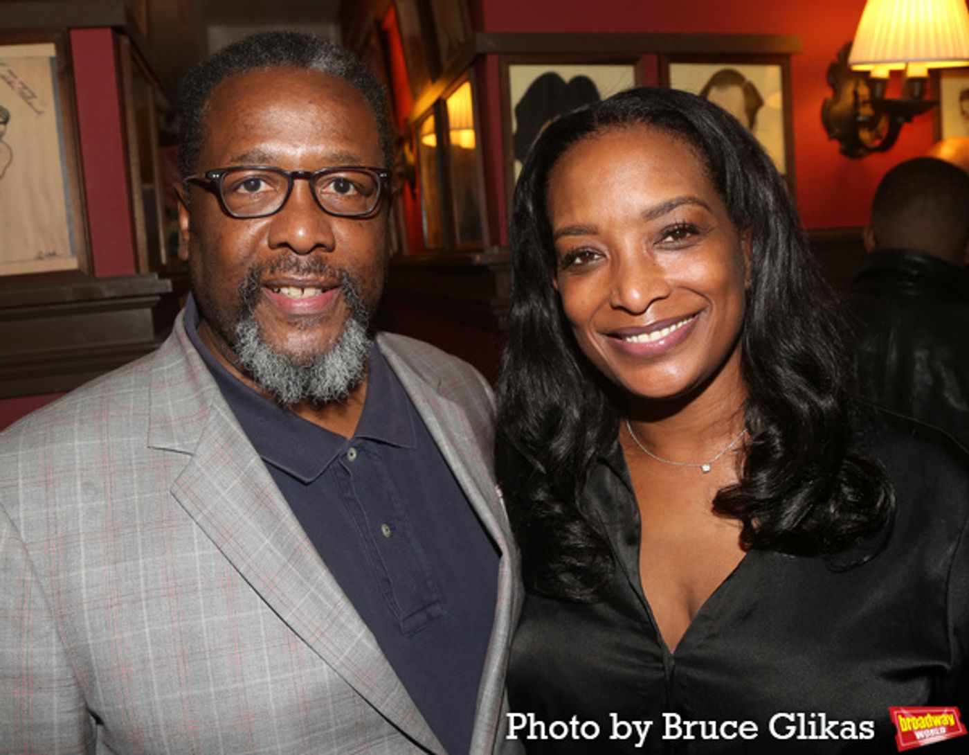 Photos: Sharon D. Clarke and Wendell Pierce Get Honored With Portraits at Sardi's  Image
