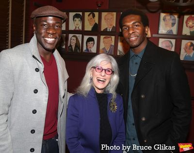 McKinley Belcher III, Jamie deRoy and Khris Davis Photo