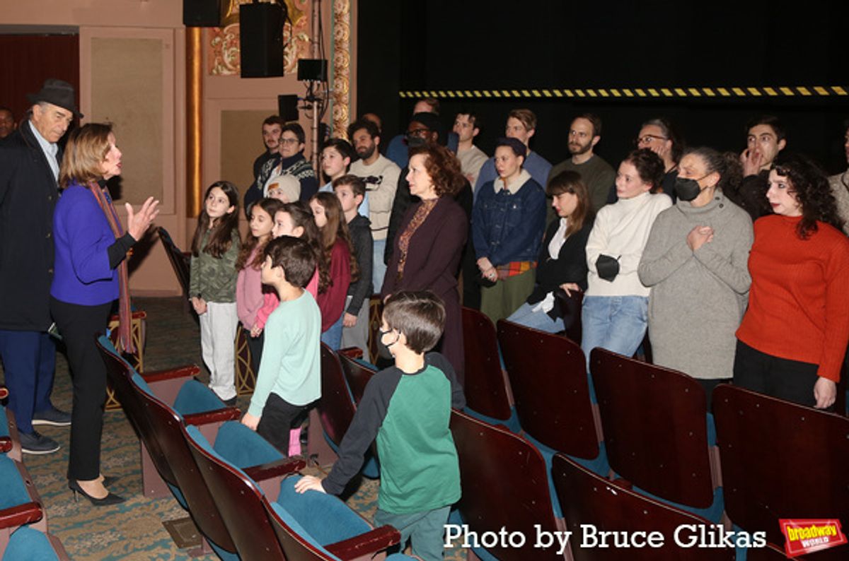 Paul Pelosi, Nancy Pelosi and The Company of 'Leopoldstadt' at 