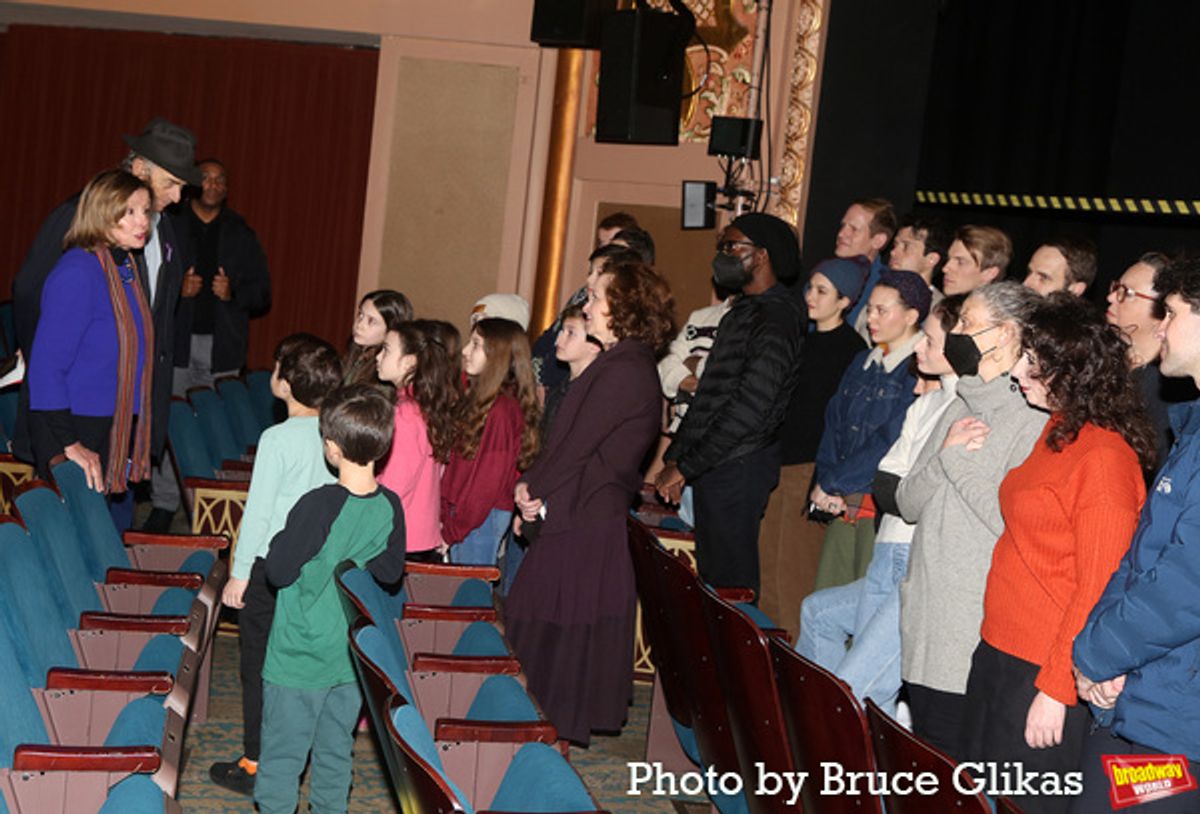 Paul Pelosi, Nancy Pelosi and The Company of 'Leopoldstadt' at 