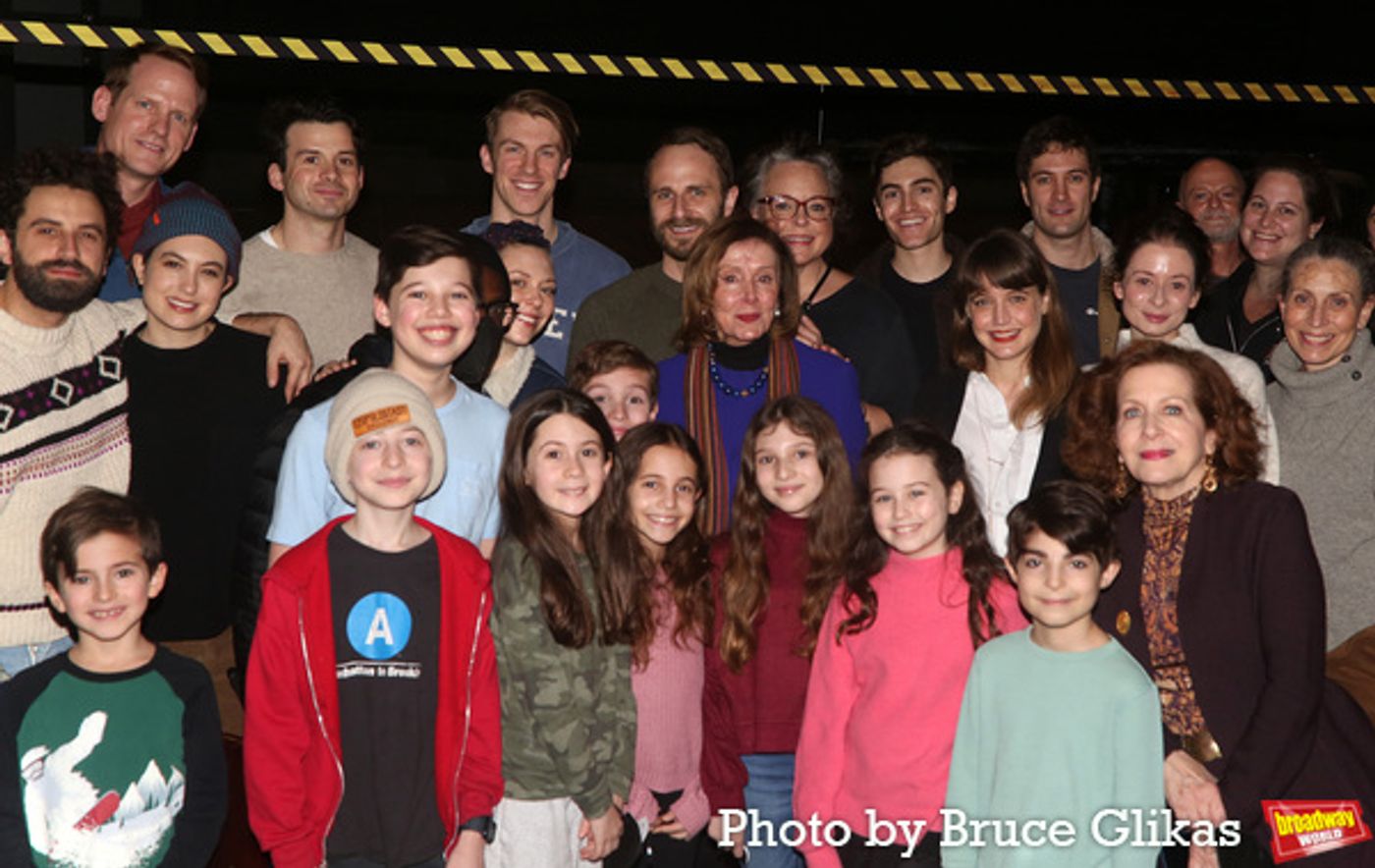 Photos: Nancy Pelosi Visits the Cast of LEOPOLDSTADT  Image