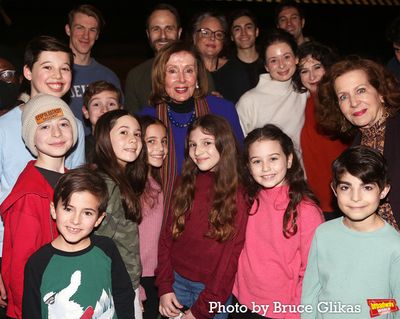 Nancy Pelosi and The Company of "Leopoldstadt" Photo