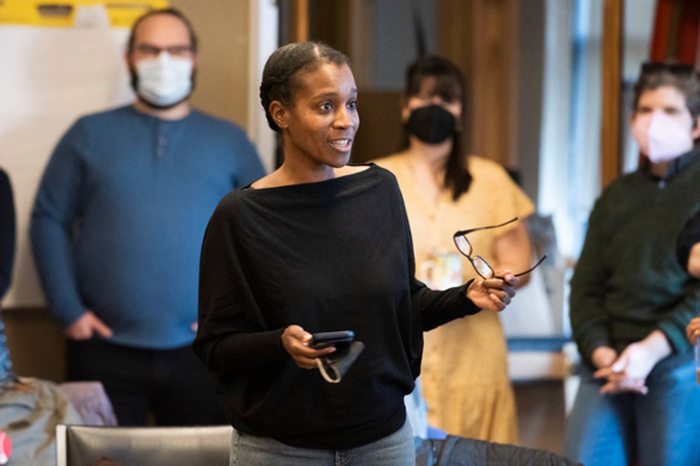 Photos: Go Inside Rehearsals for ELYRIA at Atlantic Theater Company  Image