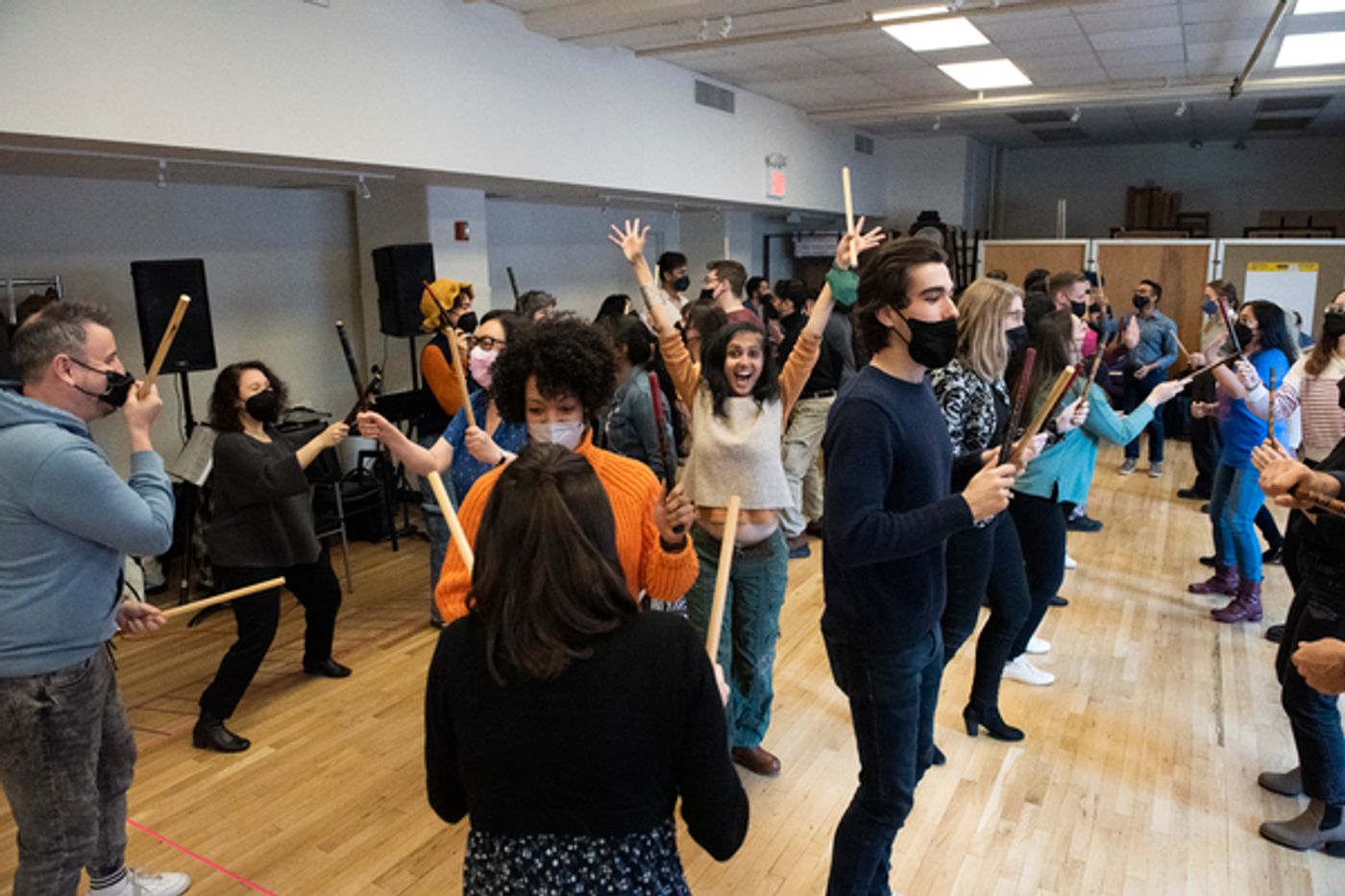 Photos: Go Inside Rehearsals for ELYRIA at Atlantic Theater Company Photos: Go Inside Rehearsals for ELYRIA at Atlantic Theater Company Image