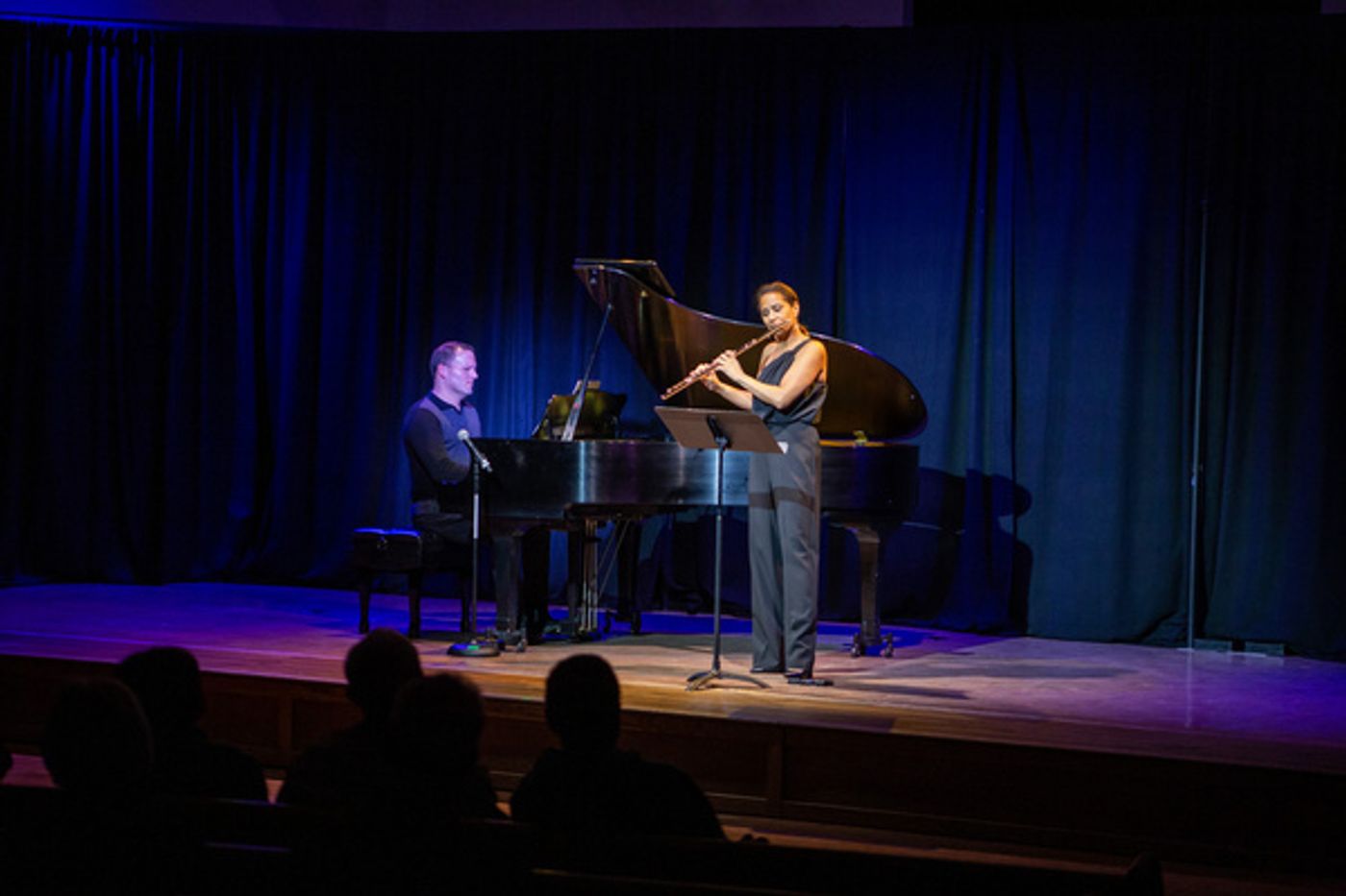 Photos: SUNDAY NIGHT CHAMBER MUSIC Features Special Guests Jennifer Grim (Flute) And Michael Sheppard (Piano)  Image