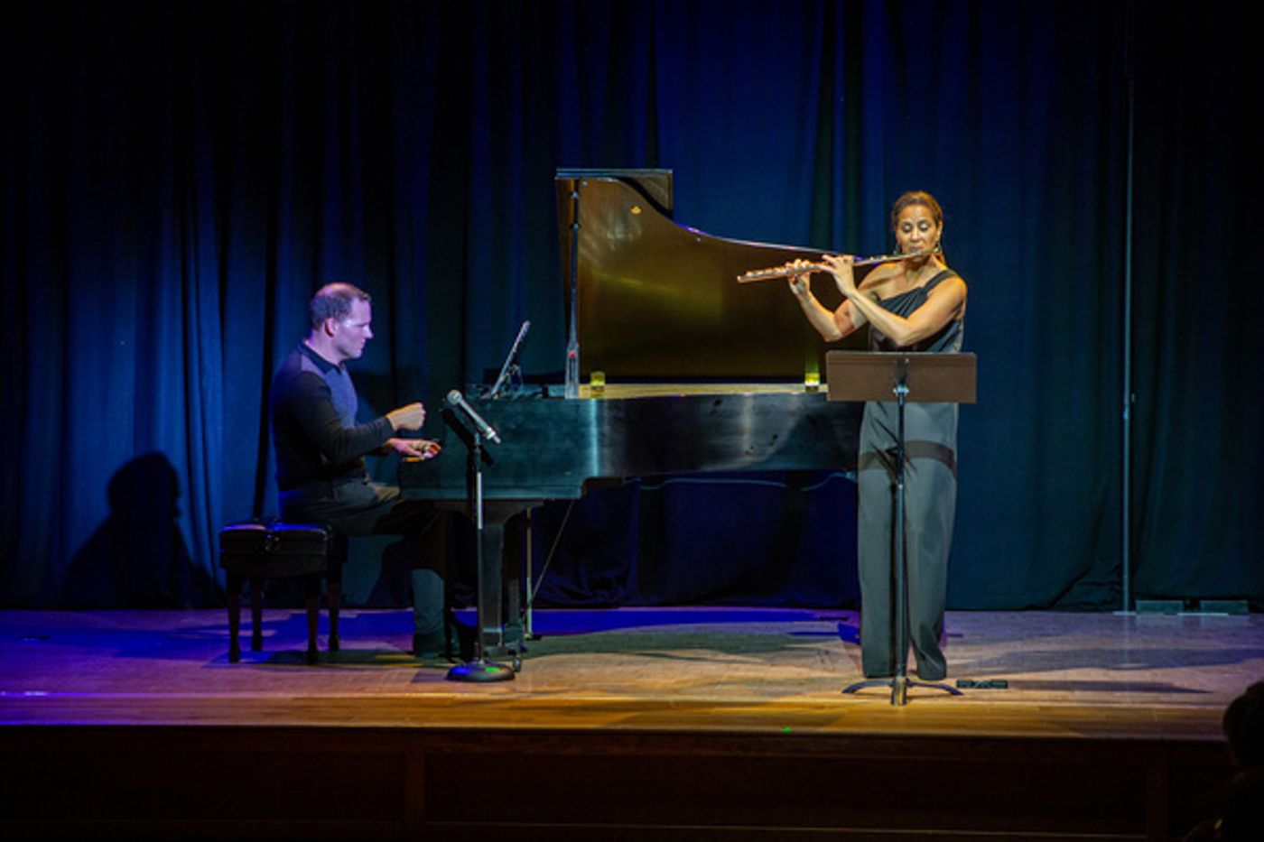 Photos: SUNDAY NIGHT CHAMBER MUSIC Features Special Guests Jennifer Grim (Flute) And Michael Sheppard (Piano)  Image