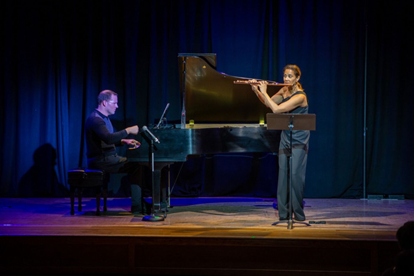 Photos: SUNDAY NIGHT CHAMBER MUSIC Features Special Guests Jennifer Grim (Flute) And Michael Sheppard (Piano)  Image