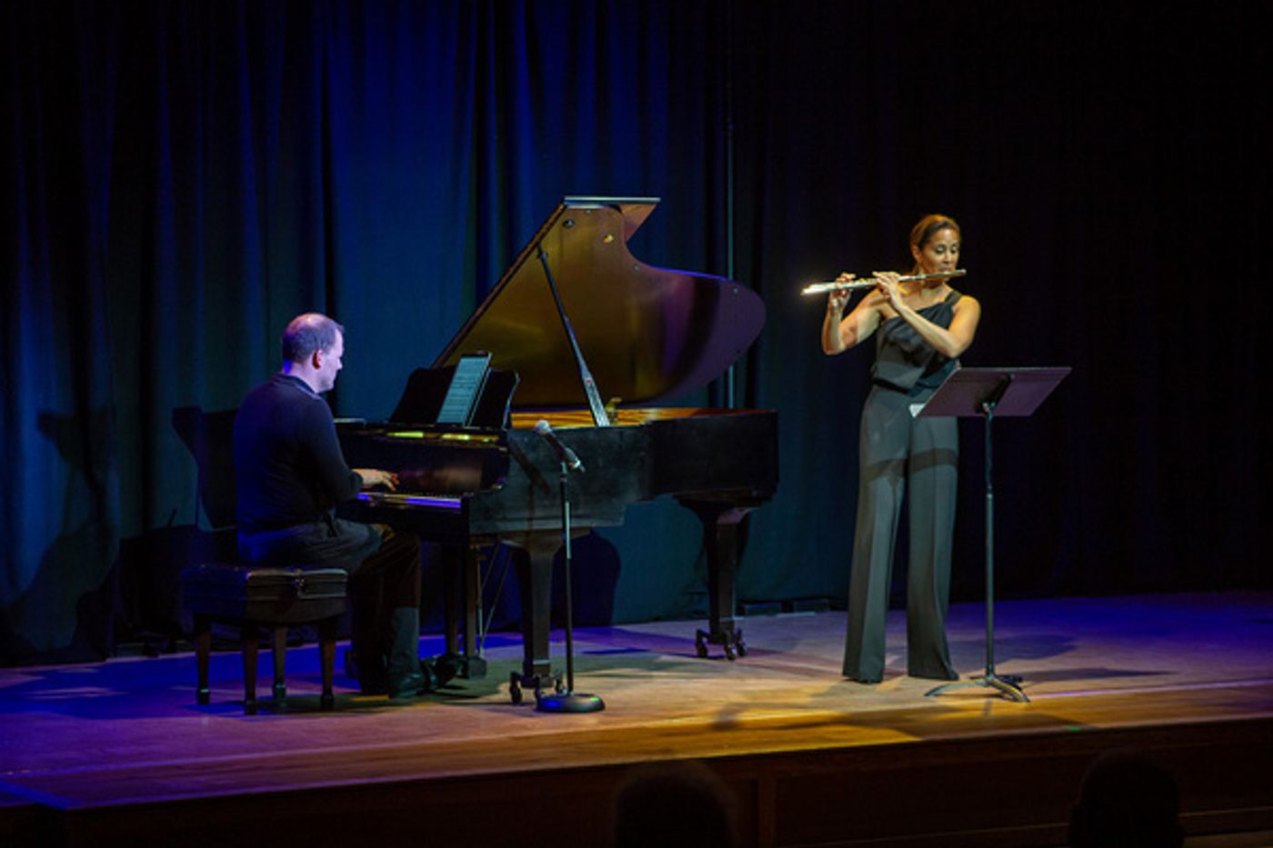 Photos: SUNDAY NIGHT CHAMBER MUSIC Features Special Guests Jennifer Grim (Flute) And Michael Sheppard (Piano)  Image