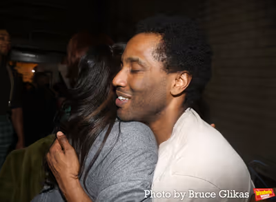Oprah Winfrey and John David Washington  Photo