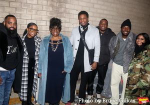 Producer Brian Moreland, Producer Todd Tucker, Producer Kandi Burruss, Director LaTanya Richardson Jackson, Da'Vinchi, Woody McClain, and Luke James @ BroadwayWorld Producer Brian Moreland, Producer Todd Tucker, Producer Kandi Burruss, Director LaTan Photo