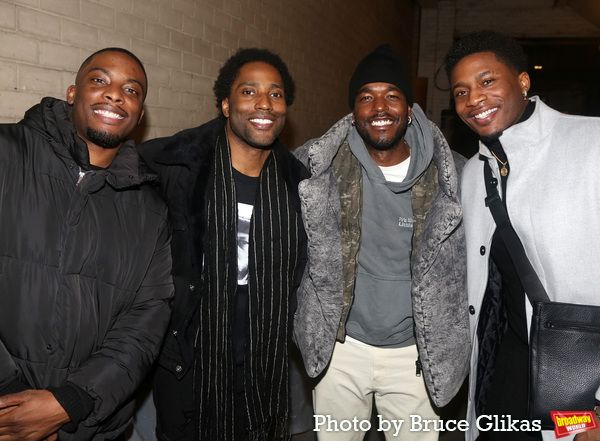 Woody McClain, John David Washington, Luke James and Da'Vinchi  Photo